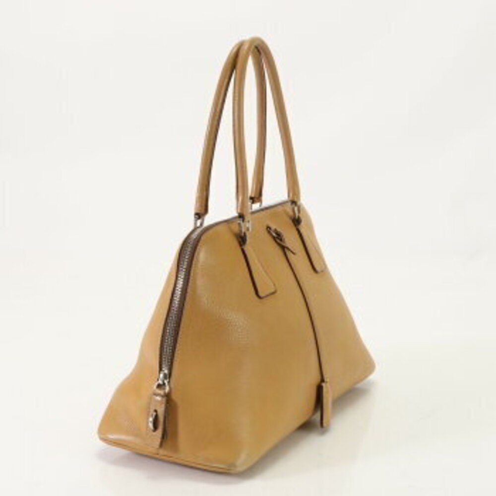 Prada Boston bag Camel Tan leather - Picture 3 of 14